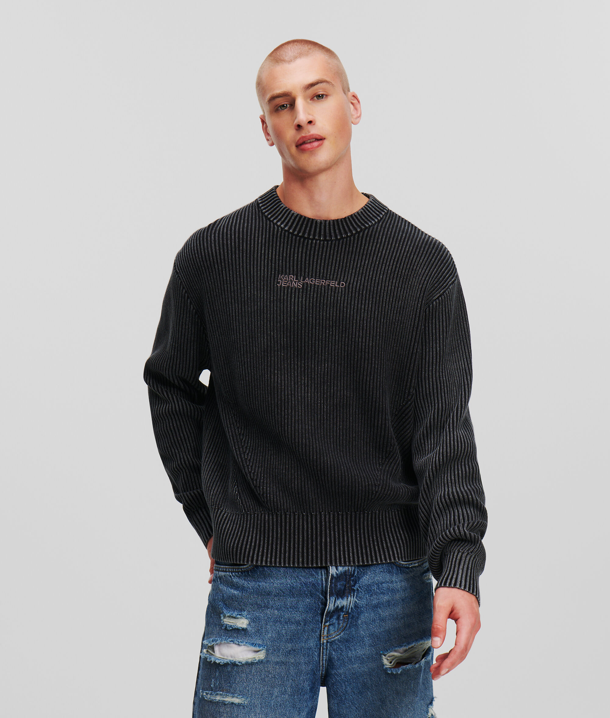 (image for) Fascinating KLJ RIBBED JUMPER